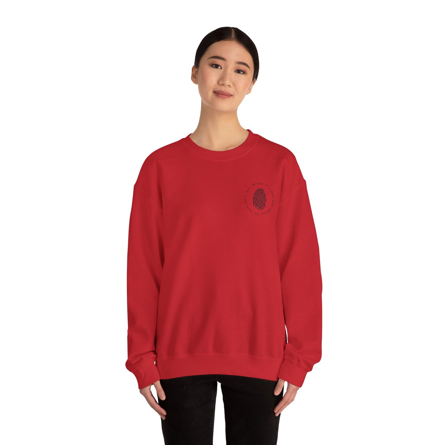 Fingerprint Crewneck Sweatshirt