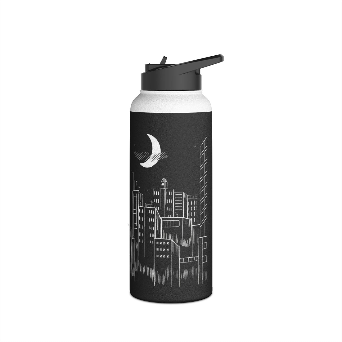 Stainless Steel Water Bottle, Standard Lid