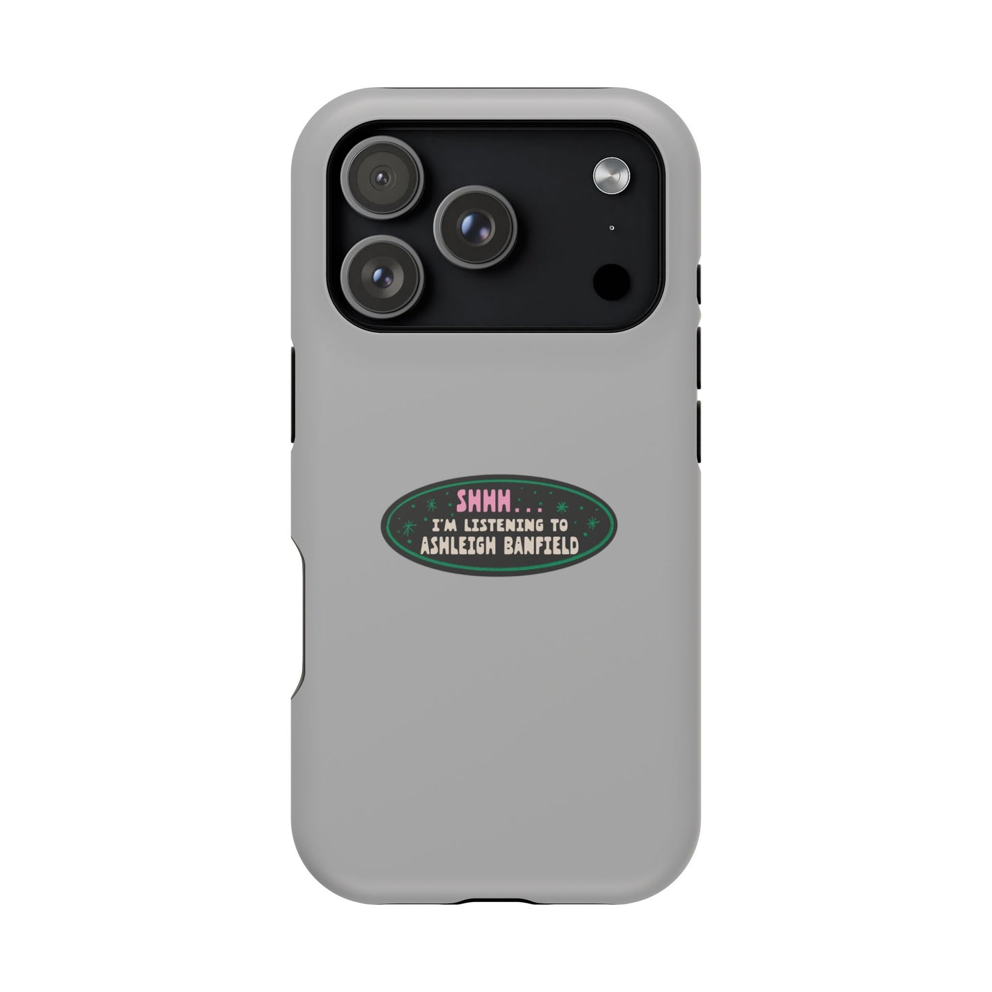 Impact-Resistant Phone Case: Shhh... I'm Listening to Ashleigh Banfield