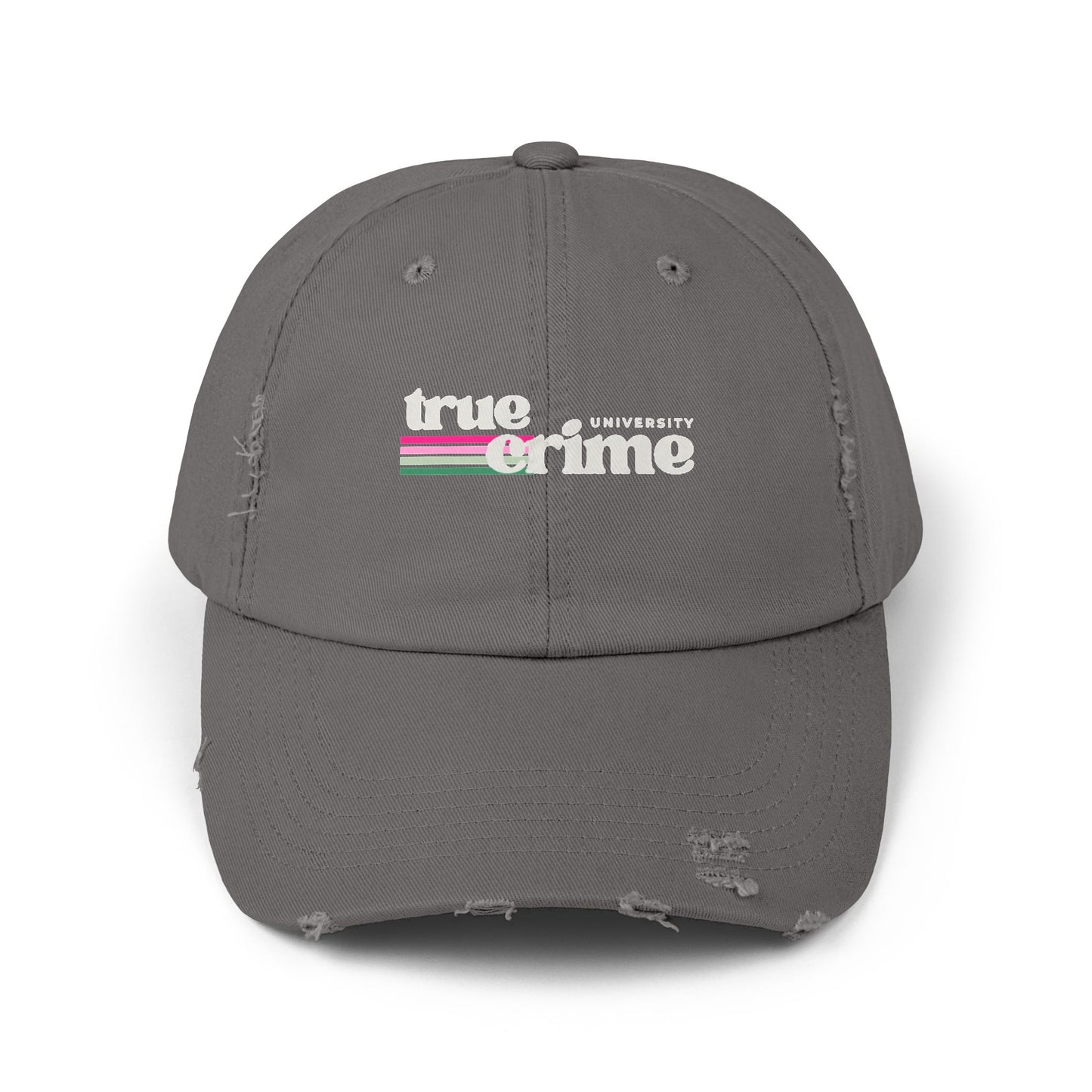 True Crime Distressed Cap