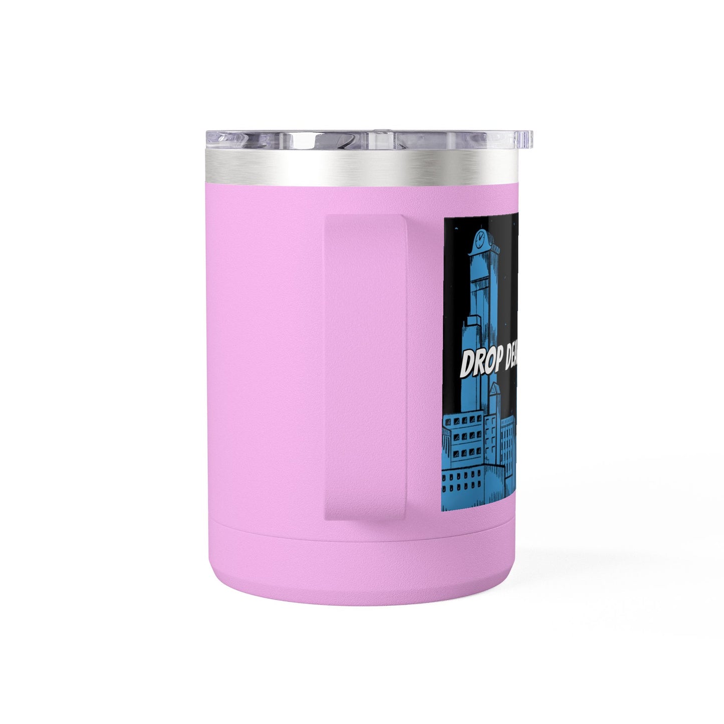 Drop Dead Serious Coffee Mug Tumbler, 15oz