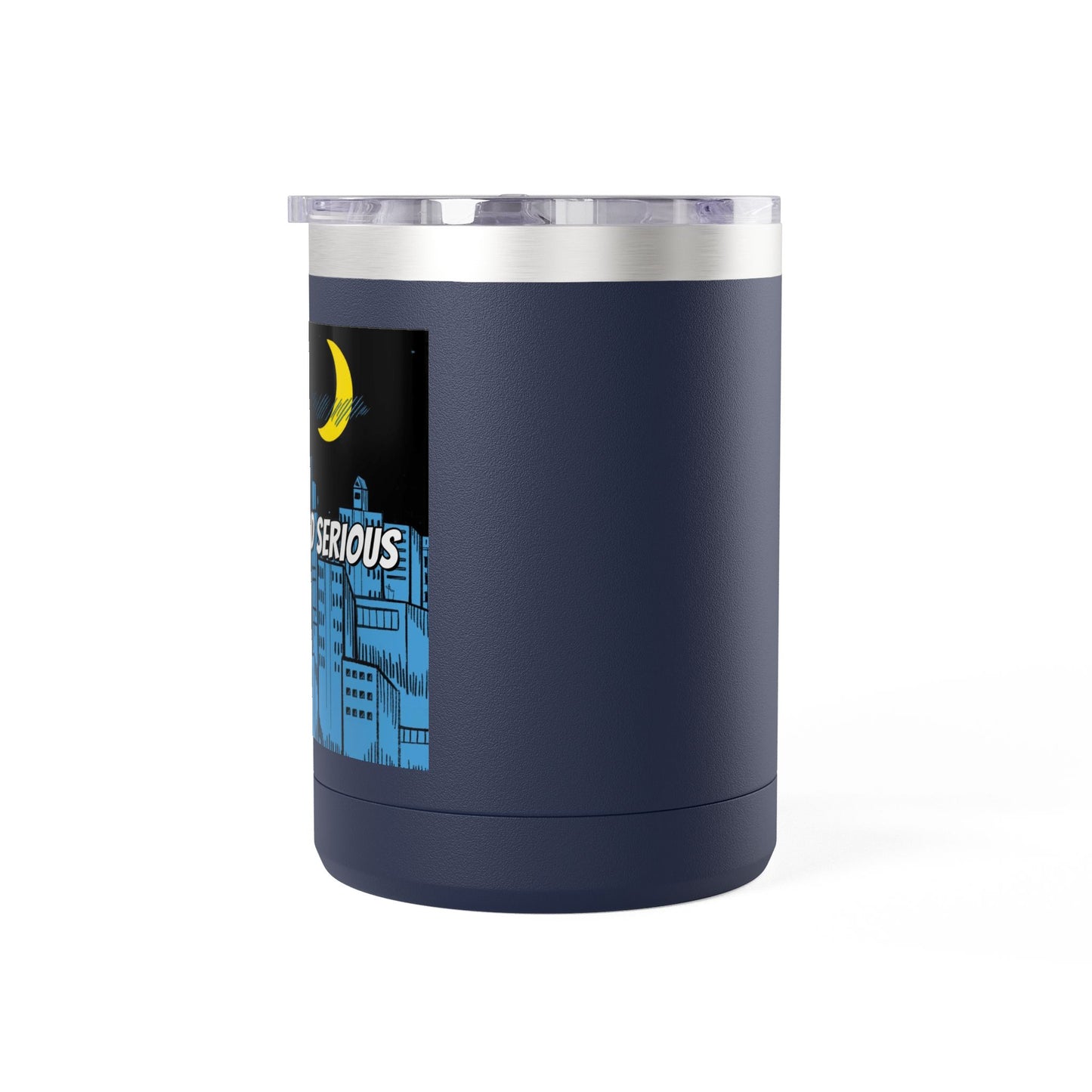 Drop Dead Serious Coffee Mug Tumbler, 15oz