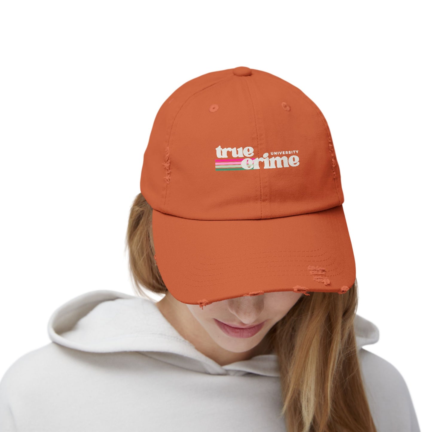 True Crime Distressed Cap