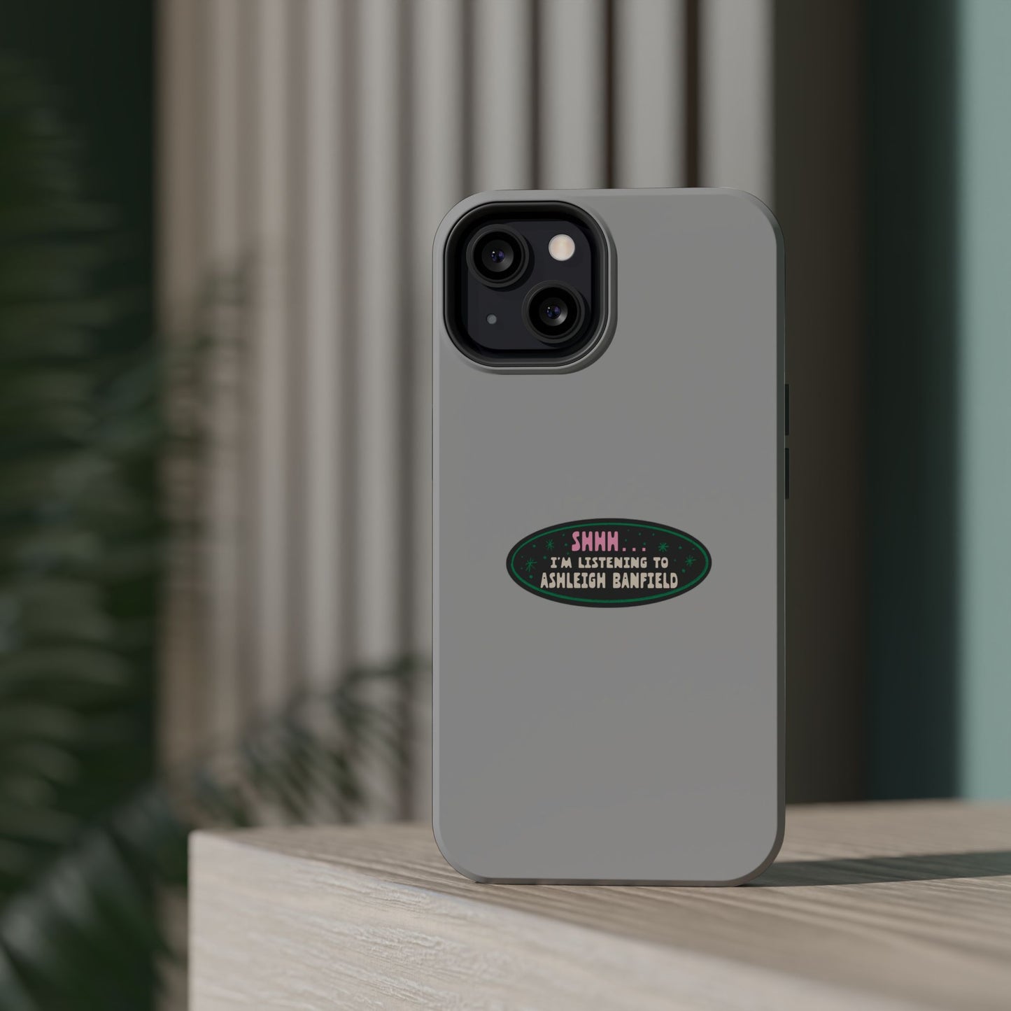 Impact-Resistant Phone Case: Shhh... I'm Listening to Ashleigh Banfield