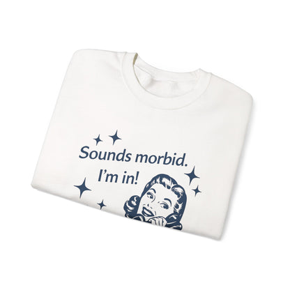 Cozy Crewneck Sweatshirt with Inspirational Quote, Relaxed Fit Pullover, Unisex Sweatshirt, Gift for Friends, Casual Wear