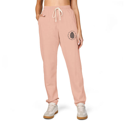 Fingerprint Unisex Fleece Sweatpants