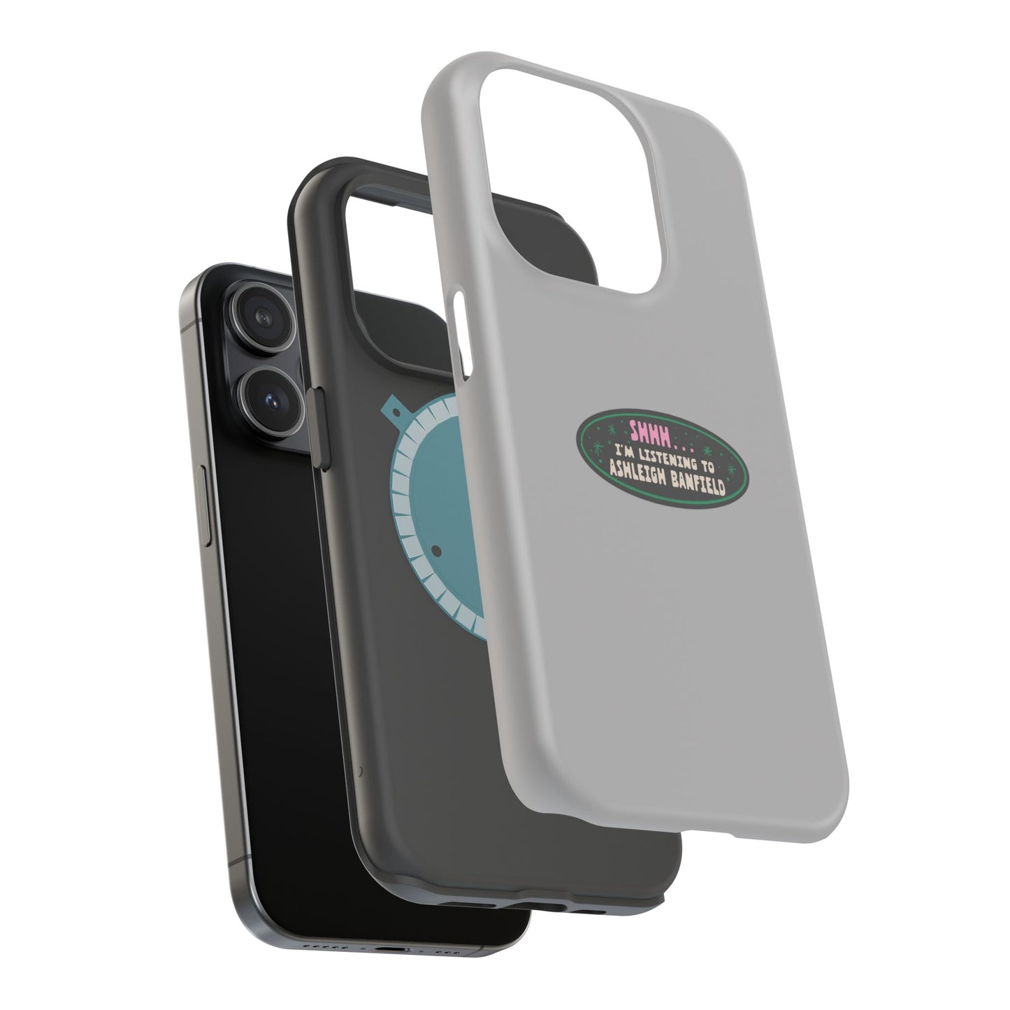 Impact-Resistant Phone Case: Shhh... I'm Listening to Ashleigh Banfield