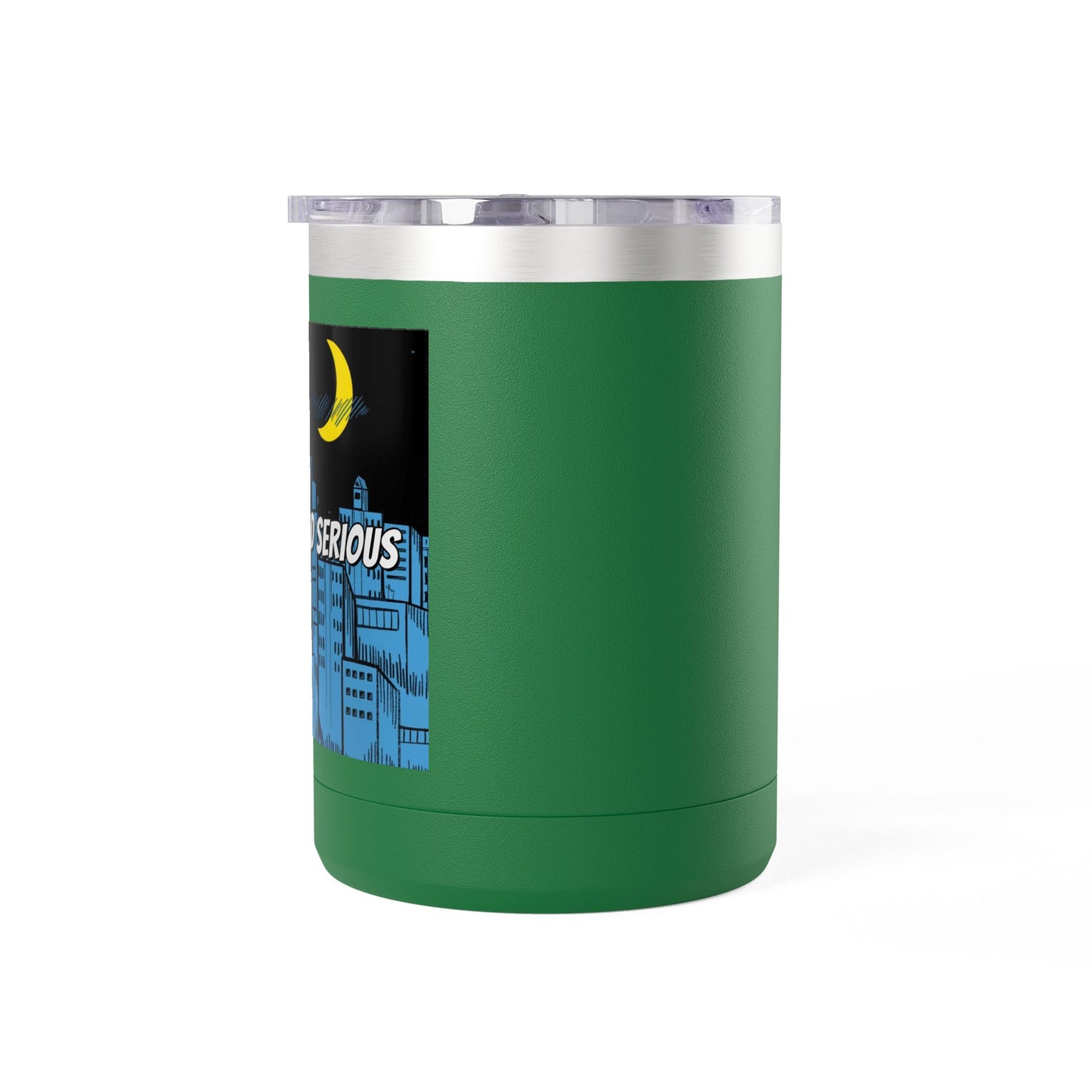 Drop Dead Serious Coffee Mug Tumbler, 15oz