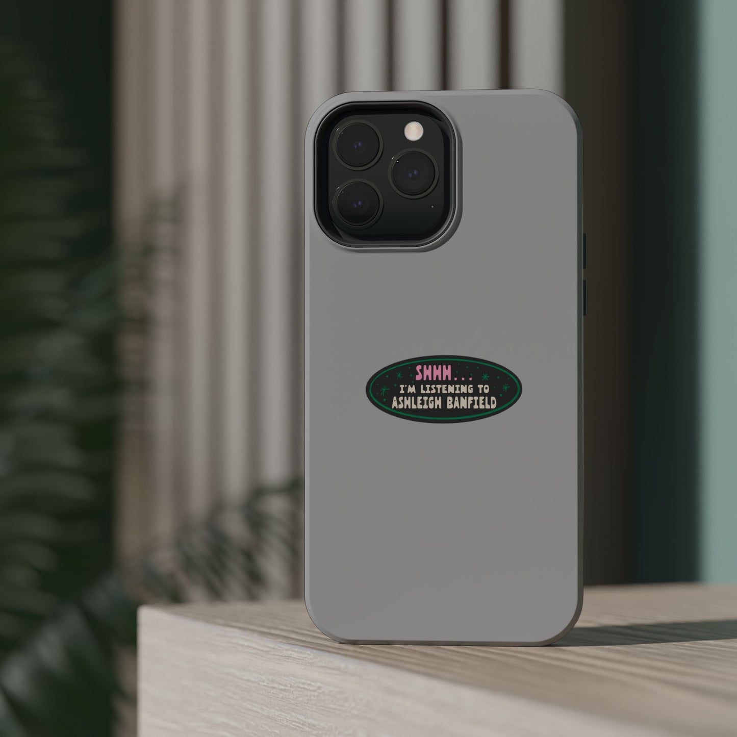 Impact-Resistant Phone Case: Shhh... I'm Listening to Ashleigh Banfield