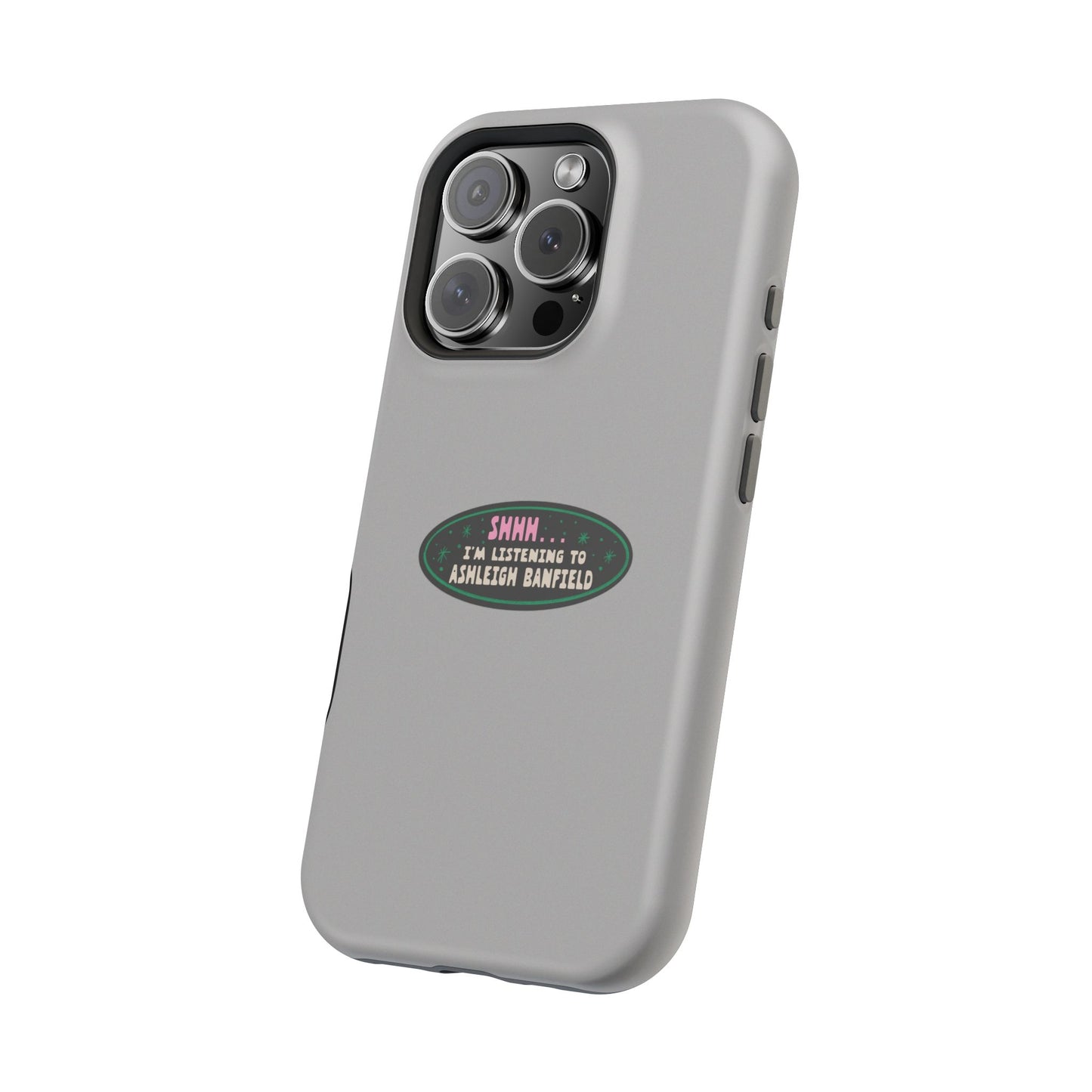 Impact-Resistant Phone Case: Shhh... I'm Listening to Ashleigh Banfield