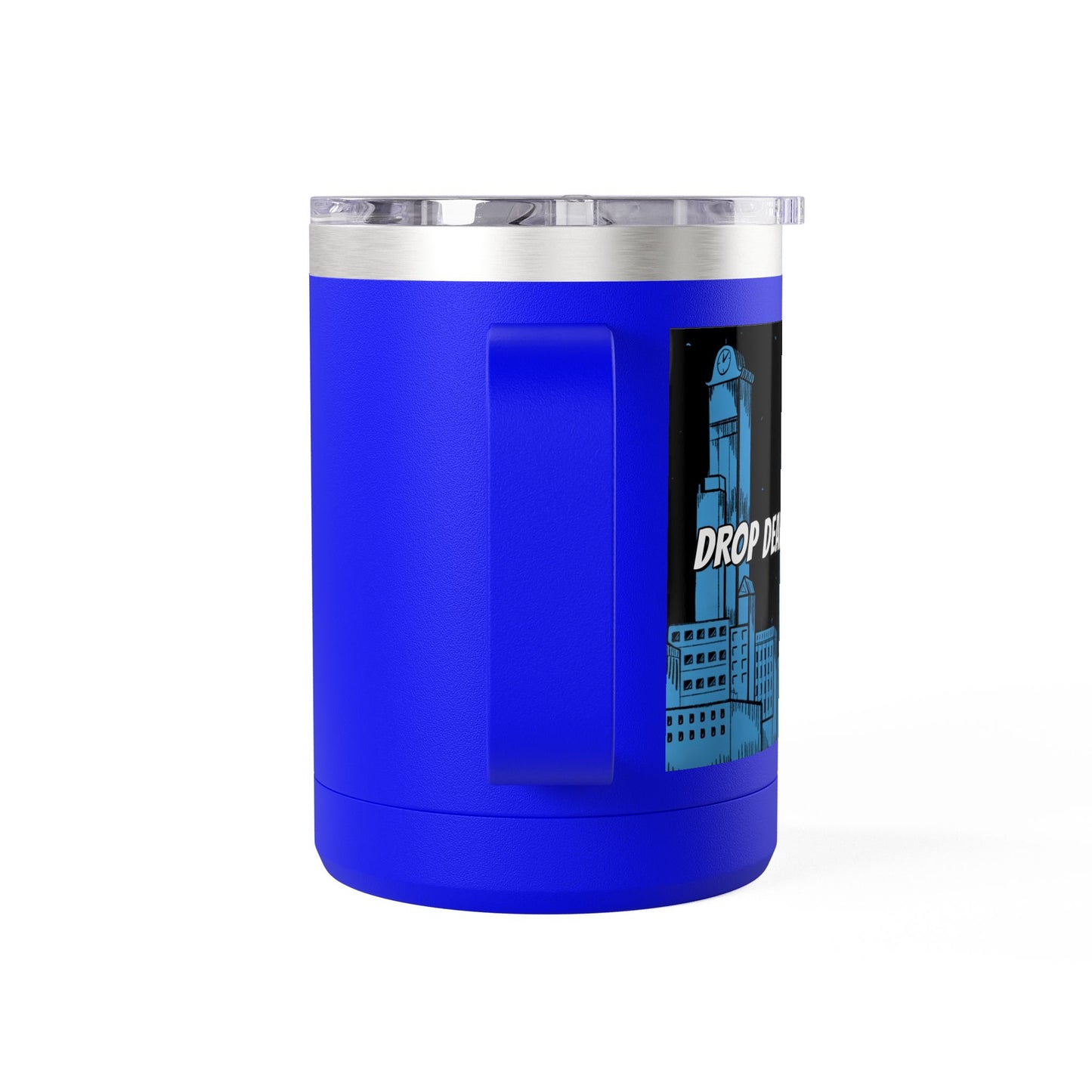 Drop Dead Serious Coffee Mug Tumbler, 15oz