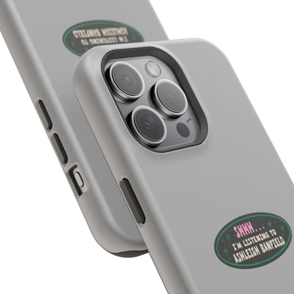 Impact-Resistant Phone Case: Shhh... I'm Listening to Ashleigh Banfield