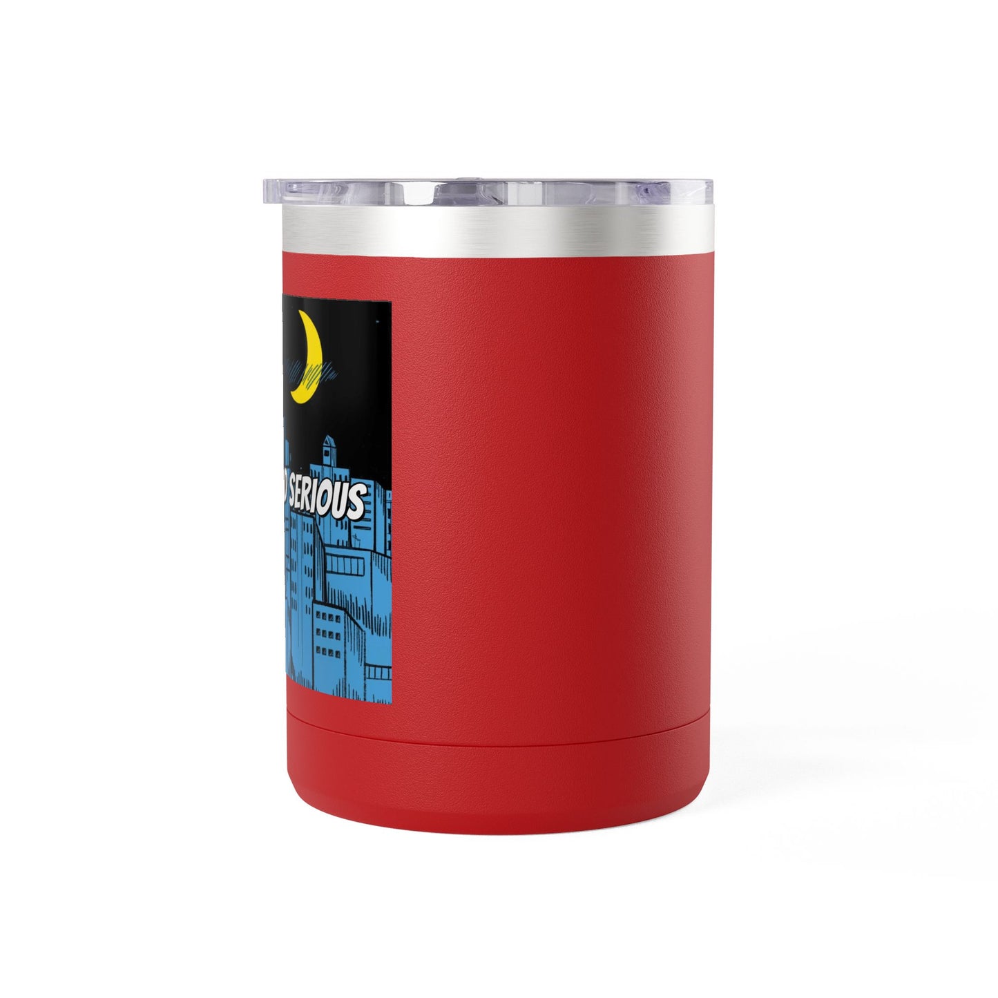 Drop Dead Serious Coffee Mug Tumbler, 15oz