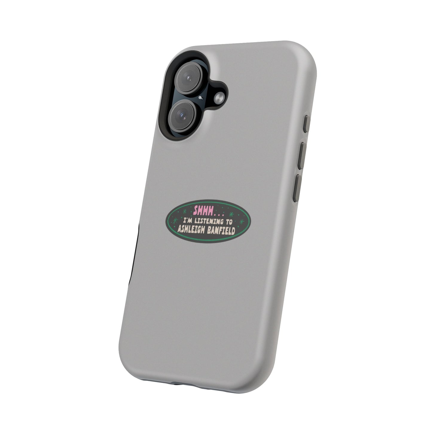 Impact-Resistant Phone Case: Shhh... I'm Listening to Ashleigh Banfield