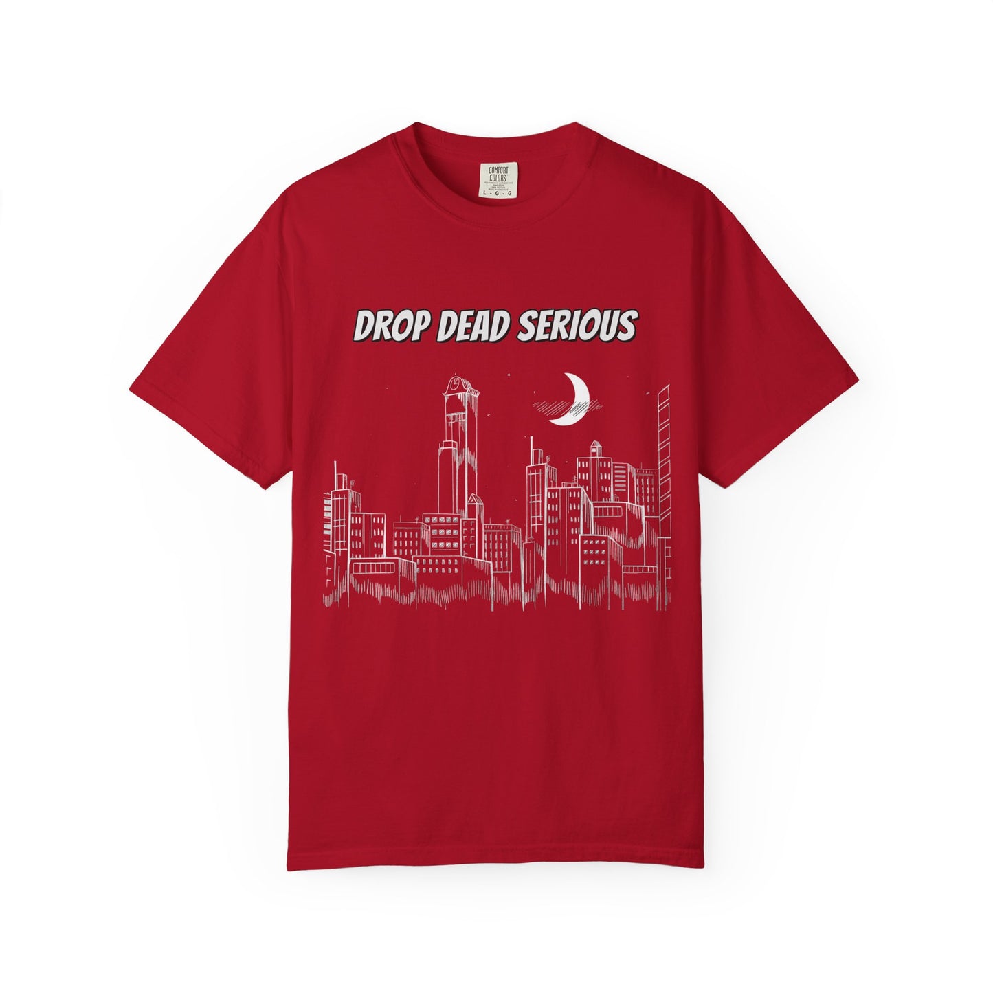 Drop Dead Serious Night Sky Graphic (Front Only)