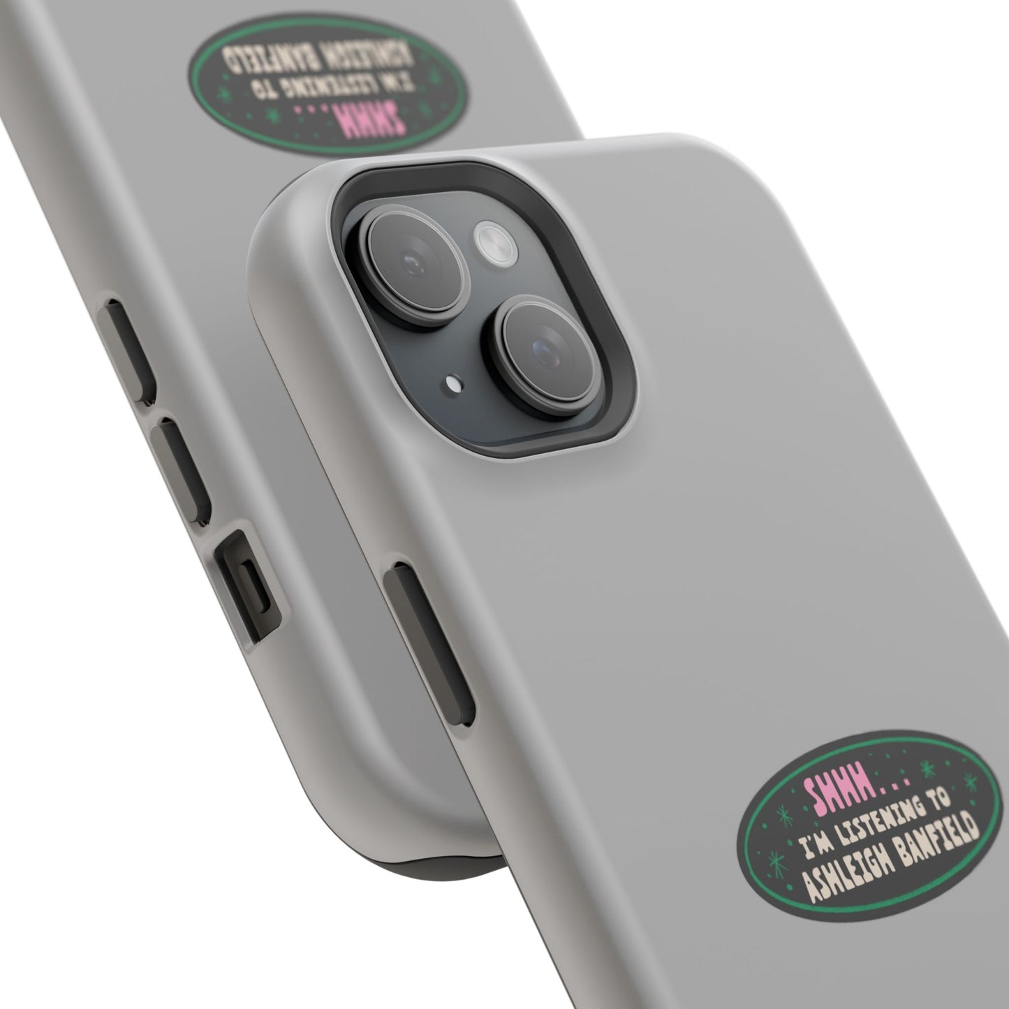Impact-Resistant Phone Case: Shhh... I'm Listening to Ashleigh Banfield
