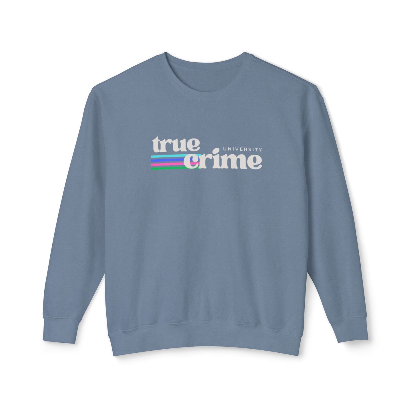 True Crime Unisex Lightweight Crewneck Sweatshirt