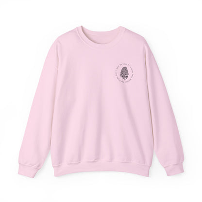 Fingerprint Crewneck Sweatshirt