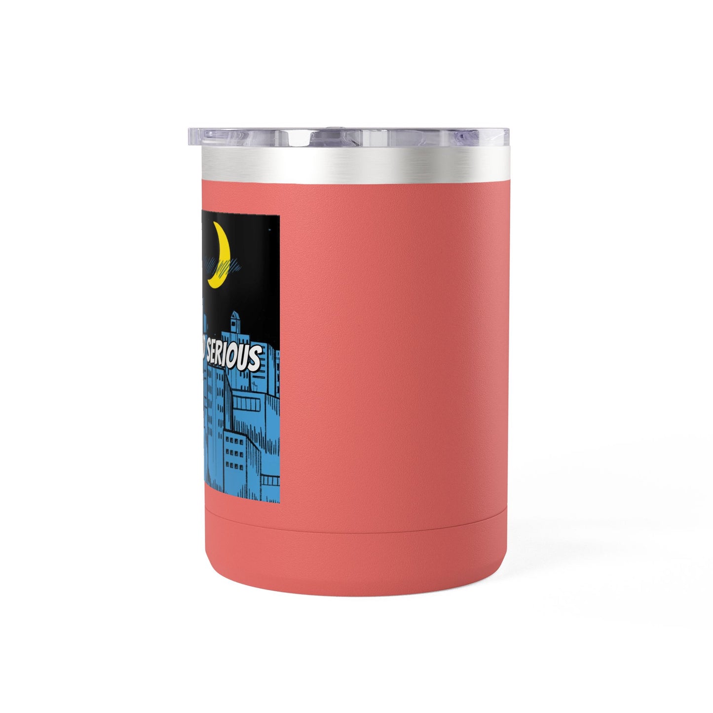 Drop Dead Serious Coffee Mug Tumbler, 15oz