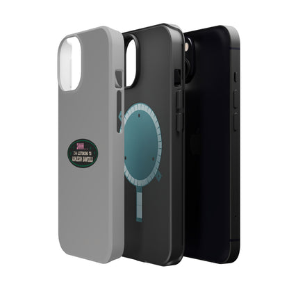Impact-Resistant Phone Case: Shhh... I'm Listening to Ashleigh Banfield
