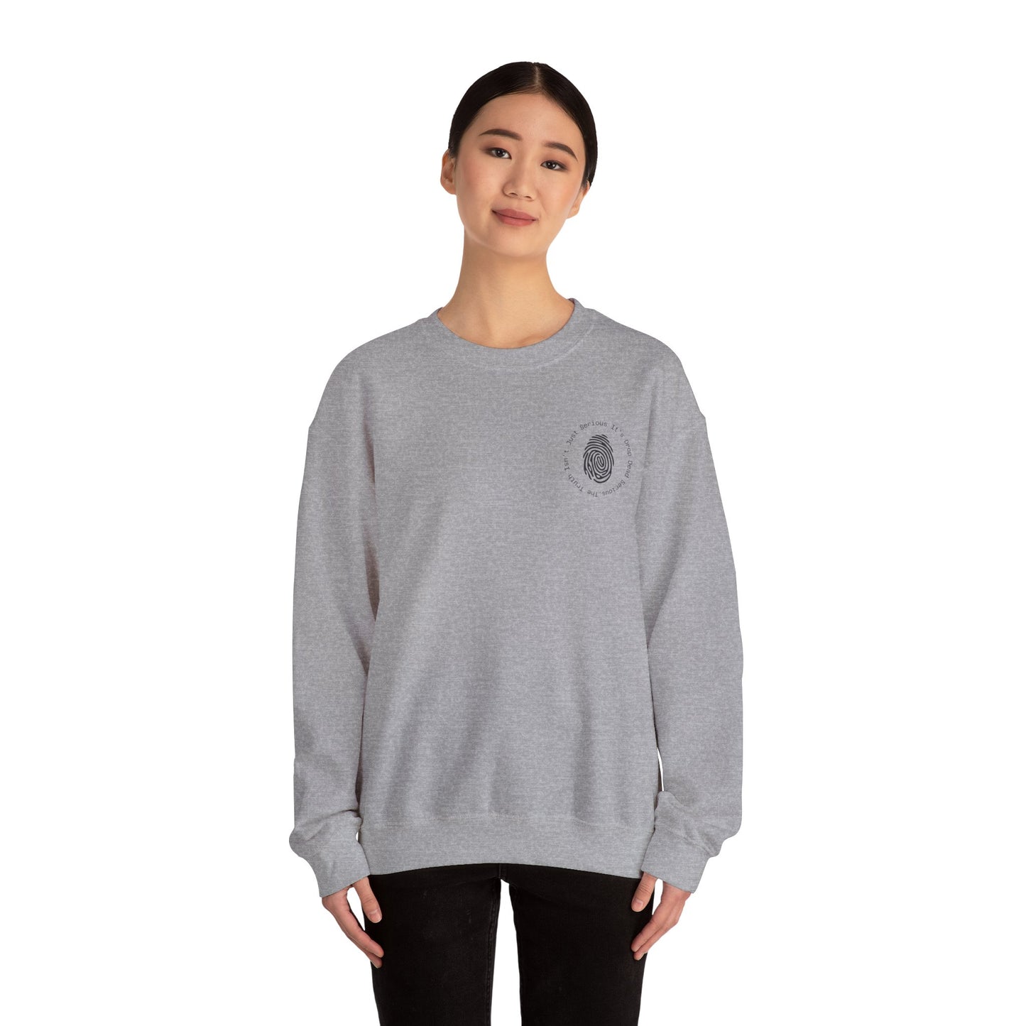 Fingerprint Crewneck Sweatshirt