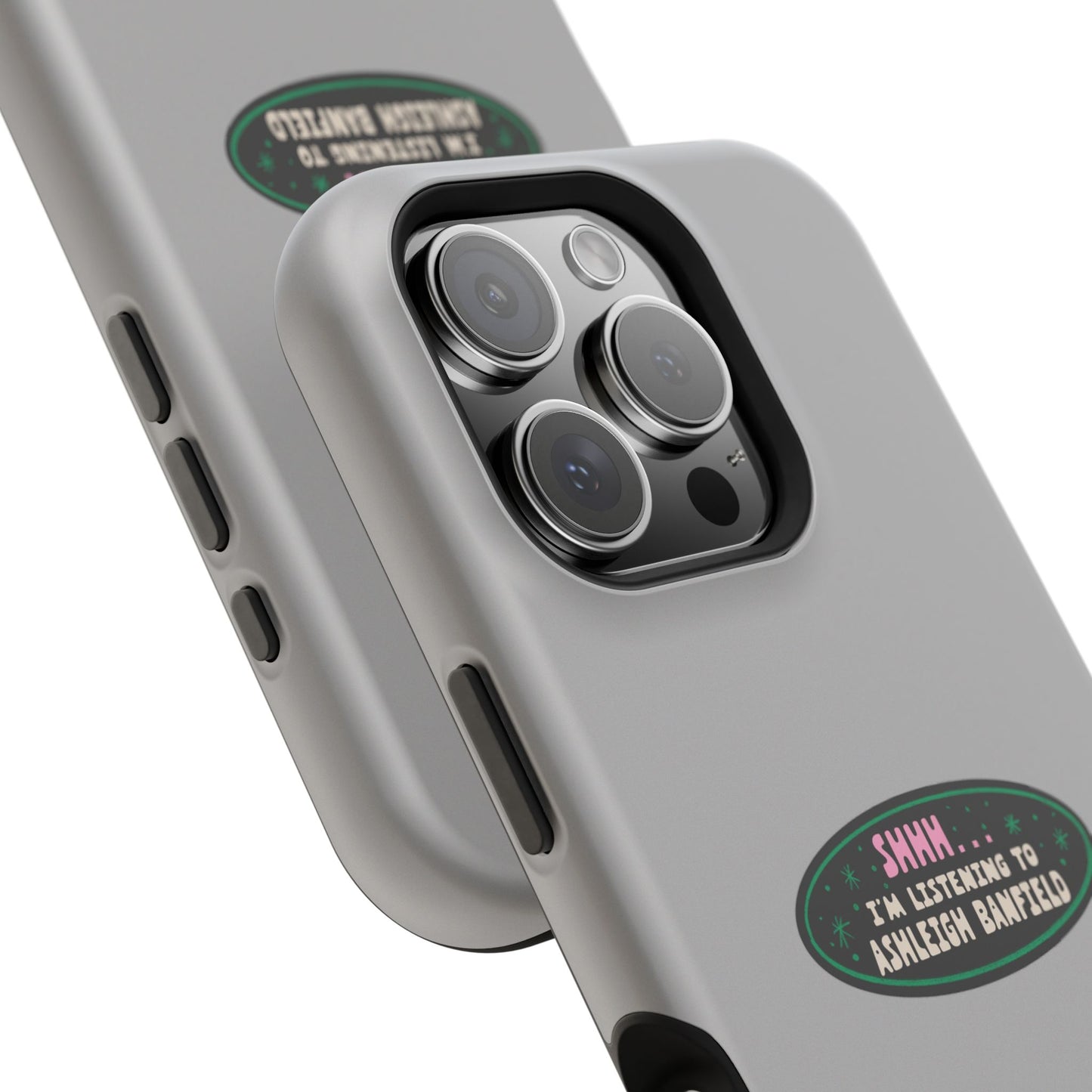 Impact-Resistant Phone Case: Shhh... I'm Listening to Ashleigh Banfield