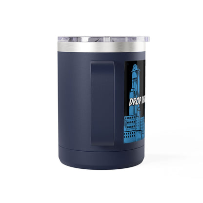 Drop Dead Serious Coffee Mug Tumbler, 15oz