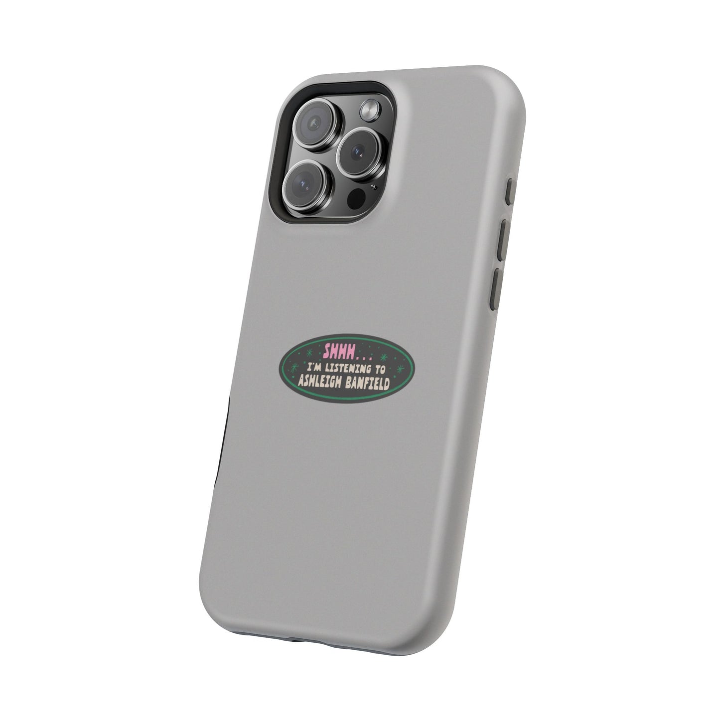 Impact-Resistant Phone Case: Shhh... I'm Listening to Ashleigh Banfield