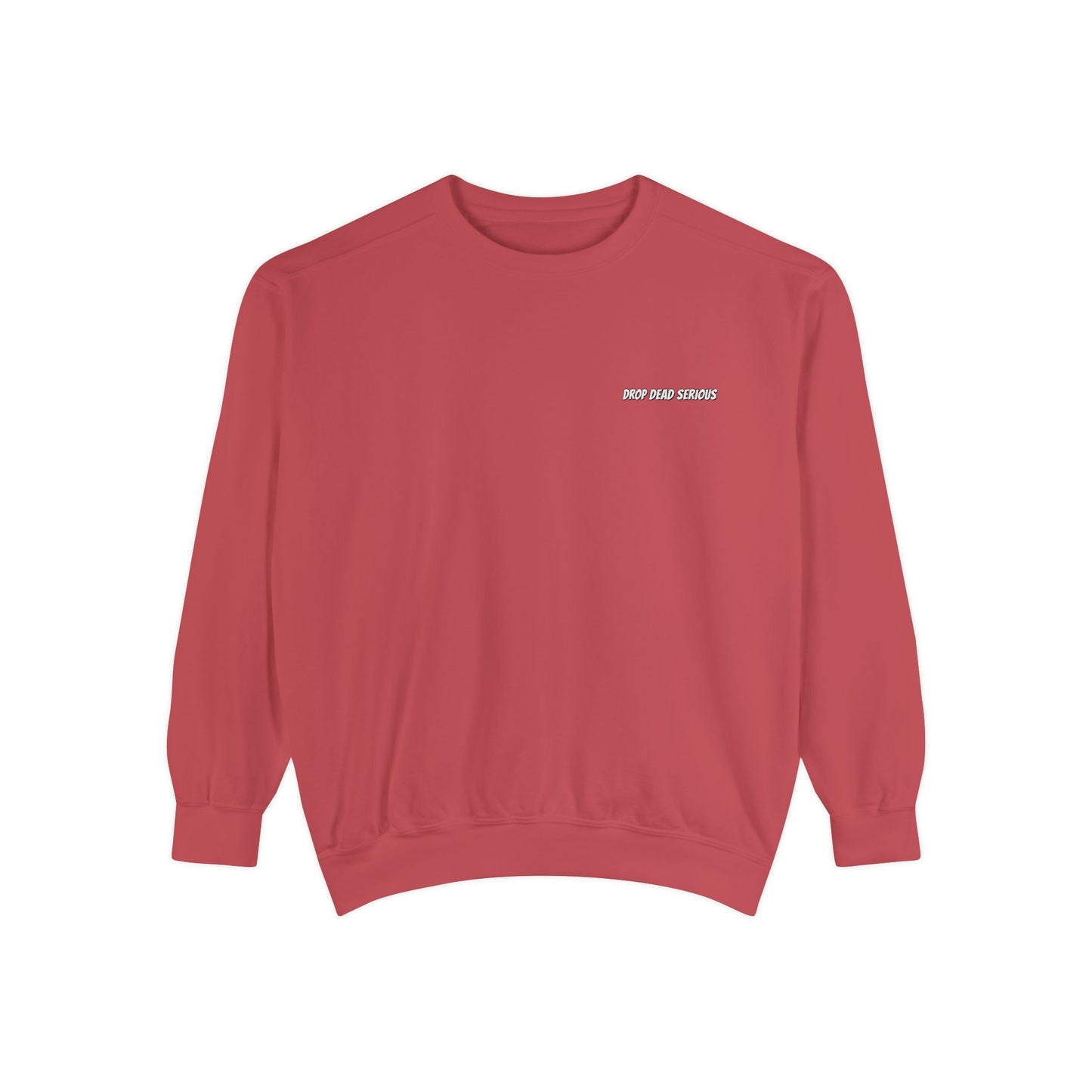 Drop Dead Serious Night Sky Graphic Sweatshirt