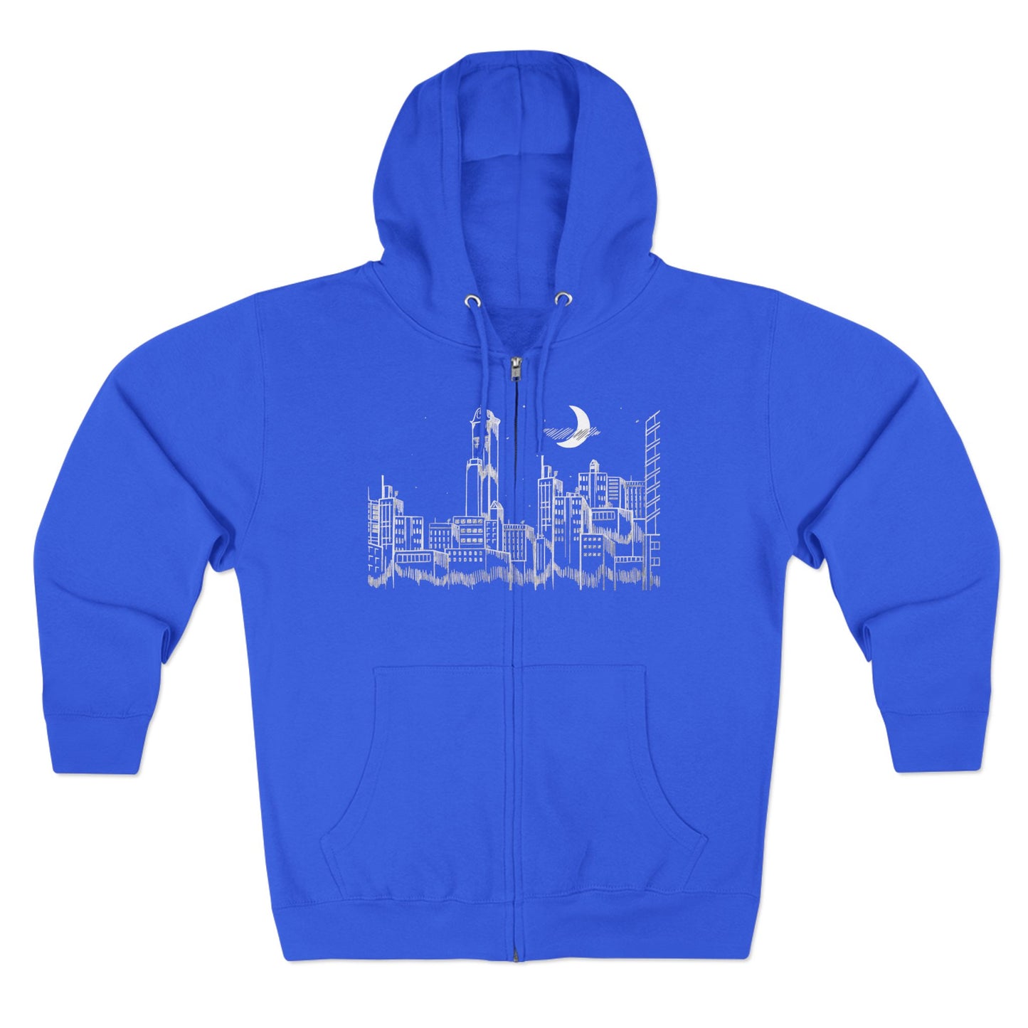 Drop Dead Serious Skyline Zip-Up Hoodie