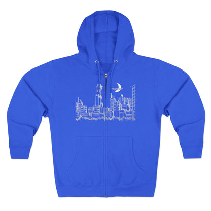 Drop Dead Serious Skyline Zip-Up Hoodie