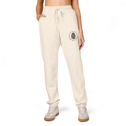 Fingerprint Unisex Fleece Sweatpants