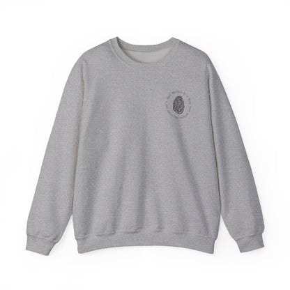 Fingerprint Crewneck Sweatshirt