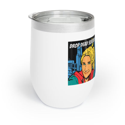Drop Dead Thirsty Wine Tumbler