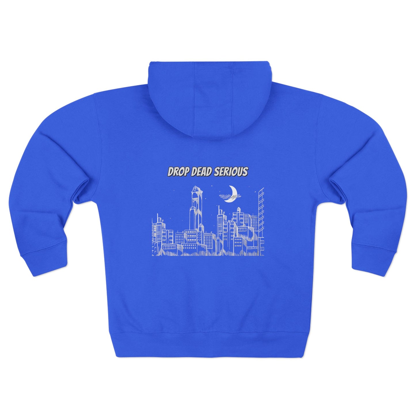Drop Dead Serious Skyline Zip-Up Hoodie