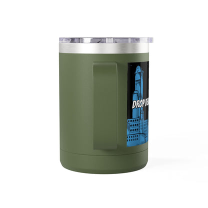 Drop Dead Serious Coffee Mug Tumbler, 15oz