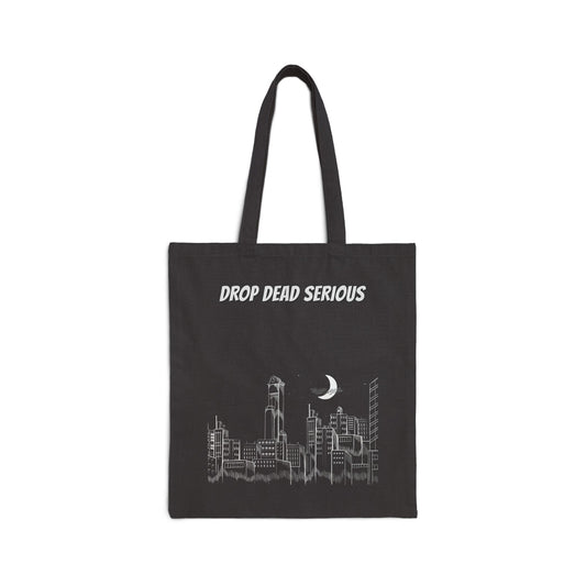 Drop Dead Serious Canvas Tote Bag