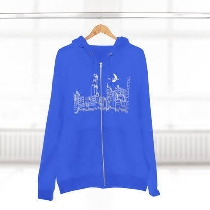 Drop Dead Serious Skyline Zip-Up Hoodie