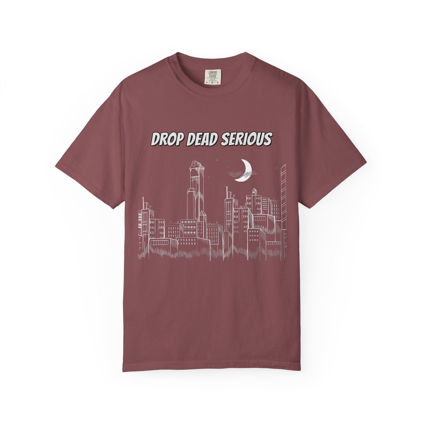 Drop Dead Serious Night Sky Graphic (Front Only)