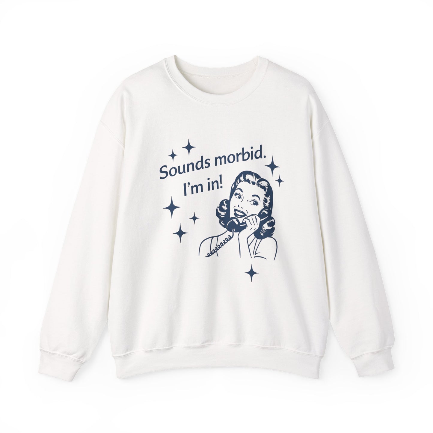 Cozy Crewneck Sweatshirt with Inspirational Quote, Relaxed Fit Pullover, Unisex Sweatshirt, Gift for Friends, Casual Wear