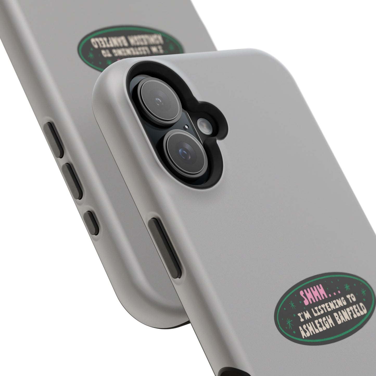 Impact-Resistant Phone Case: Shhh... I'm Listening to Ashleigh Banfield