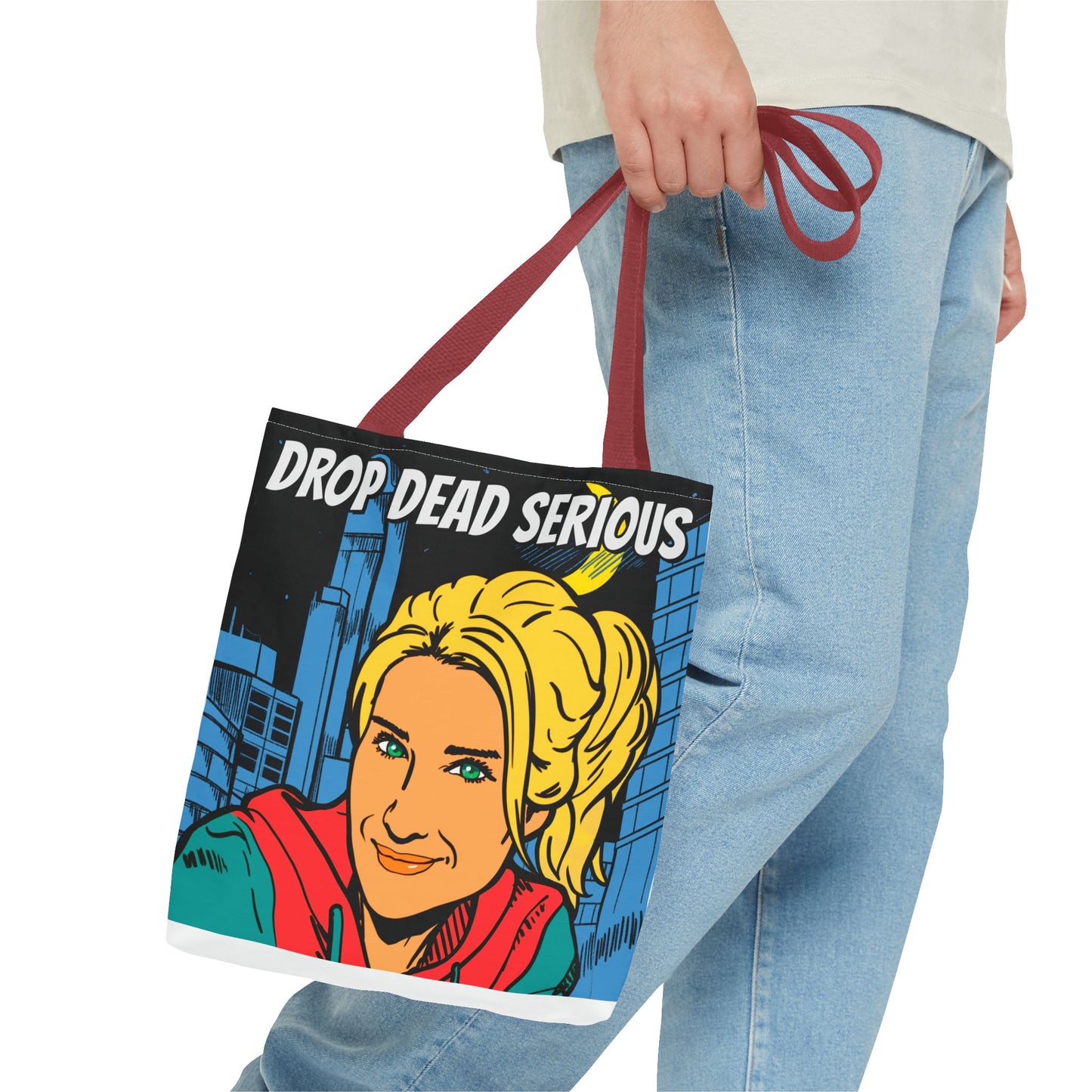 Drop Dead Serious Tote Bag